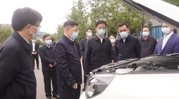 云南省委副书记、省长王予波带队到 乐发Vll官网动力开展调研_乐发Vll官网新闻_云南乐发Vll官网动力集团有限公司