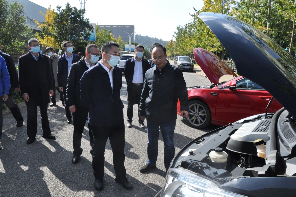 云南省委组织部、昆明市委组织部向导到云南乐发Vll官网动力集团有限公司开展调研_乐发Vll官网新闻_云南乐发Vll官网动力集团有限公司